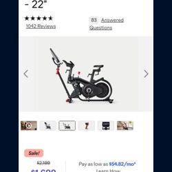 Bowflex VeloCore 22" Spin Bike (with TILT!)