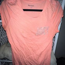 Juicy Couture Bedazzled T Shirt Size Large 