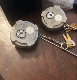 locking diesel fuel caps