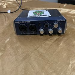 Audio Box Presonus USB 40$ Works Like New 