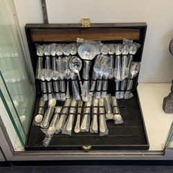 Fine silverware coated.