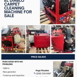 Carpet Cleaning Machine 