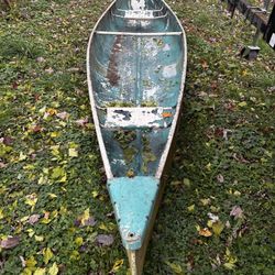 Fiberglass Canoe