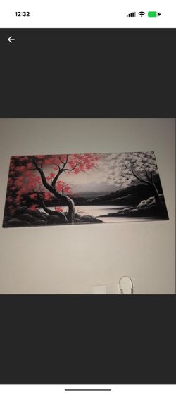 Japanese Cherry Blossom Canvas Wall Art