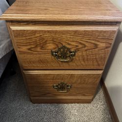 Nightstand and Headboard