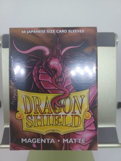 Dragon Shield Magenta Matte (60 Sleeves) New