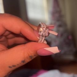 Engagement Ring, The Kylie 3.75 Carats Size 13
