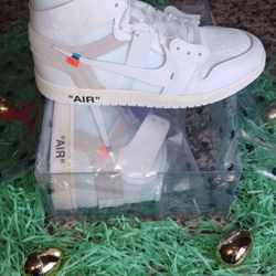 Virgil Abloh Archive x Air Jordan 1 Retro High OG “Alaska” – AA3834-100 | Brand New DS 13M