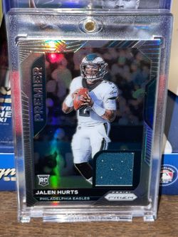 Jalen Hurts Silver Patch RC