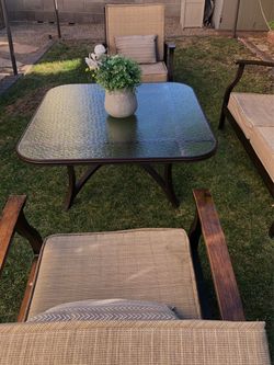 Outdoor Patio Furniture Set with Cushions