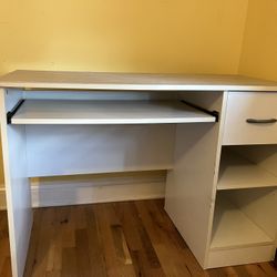Desk - White With Chair Included 
