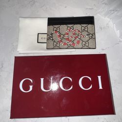 Gucci Wallet Card Holder Leather Wallet
