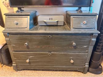antique wood dresser