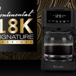 Continental 18k signature series 12 cup digital coffee maker 