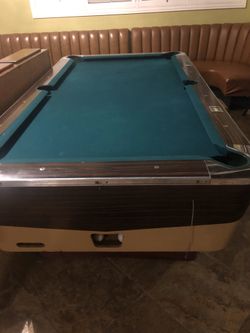 Pool table