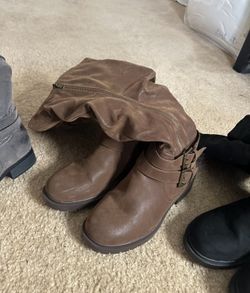 Brown Boots Size 8.5