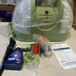BISSELL Little Green Select Portable Carpet Cleaner Model 1400b