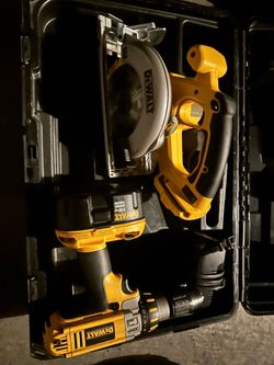 18v dewalt drill and saw