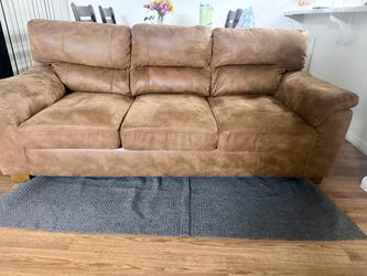 Brown sofa