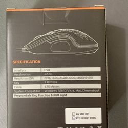 Gaming Mouse And Pad