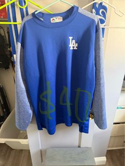 Majestic Dodgers, thermal base shirt, size 2 XL, asking $40 Majestic Dodgers, thermal base shirt, size 2 XL, asking $40