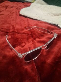 Clear frame sunglasses unisex
