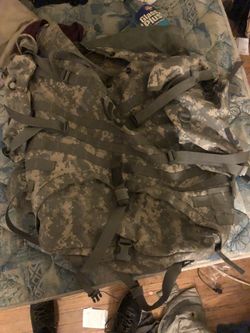 Army rucksack