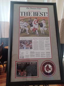 2007 RedSox World Series Memorabilia