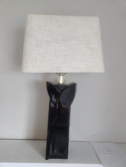 Two (2) Black lamps-MOVING SALE!