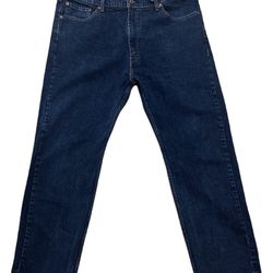 Levis 505 Men’s Blue Denim Jeans Size W42/L30 Casual