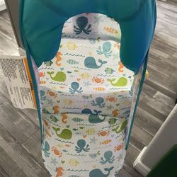 Summer Butterfly Baby Bath