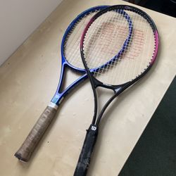 Tennis racquets 