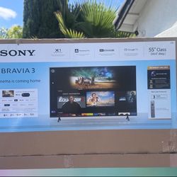 55S30 55” Sony bravía 3 4k led Uhd tv 
