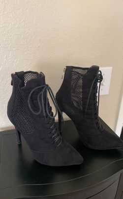Black booties