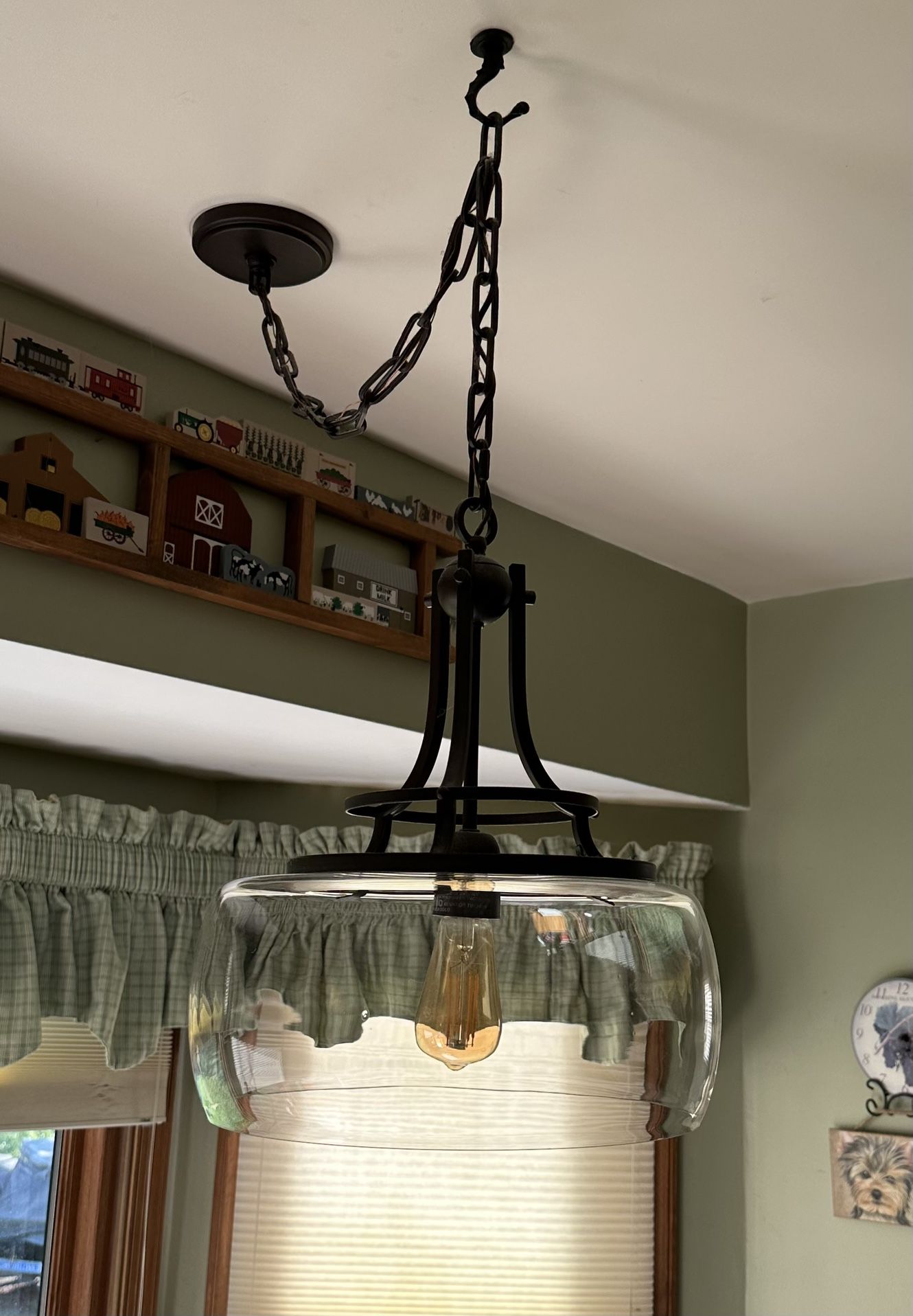 Bronze Hanging Light