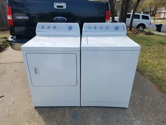 Maytag Washer And dryer