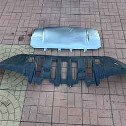 Rivian R1T Front Lower Fascia + Skid Plate / Underbody Trim Panels