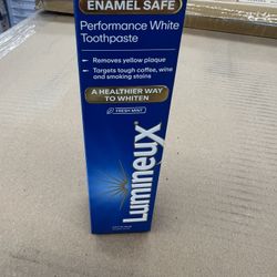 Lumineux Toothpaste New! Works Great!