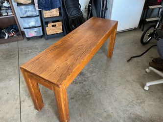 Oak table