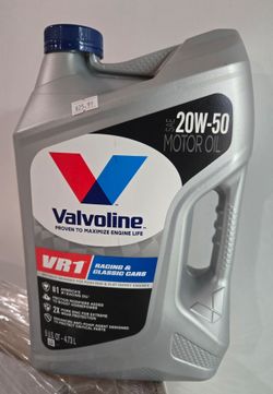 Valvoline VR1 20W-50 Motor Oil 5 Qt
