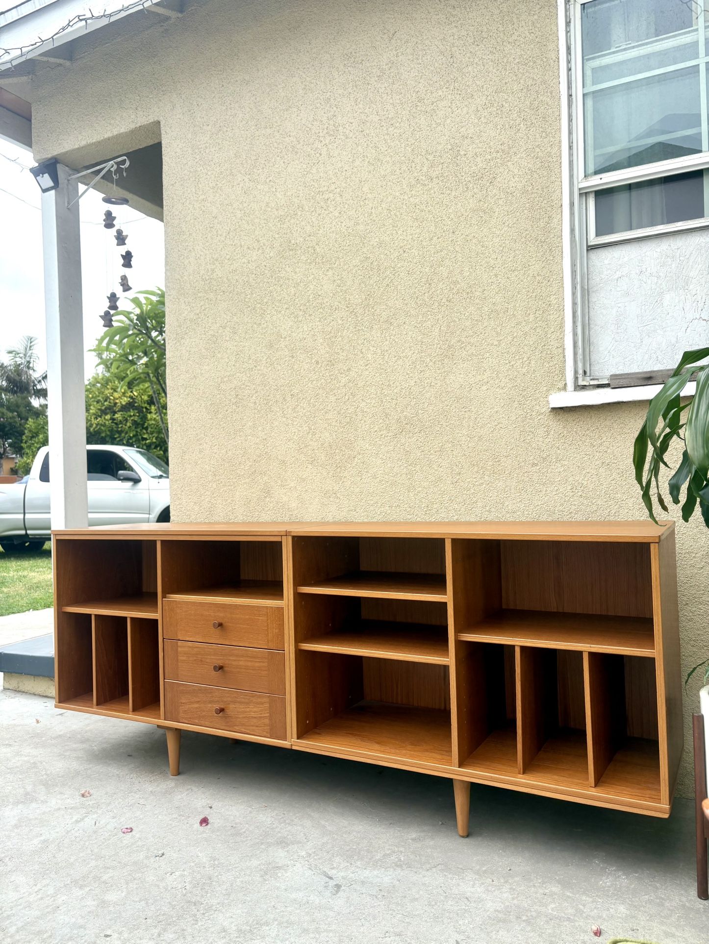 Charming Modern Record Credenza