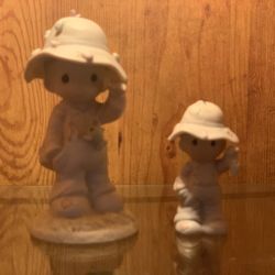 Precious Moments Fisherman Figurines
