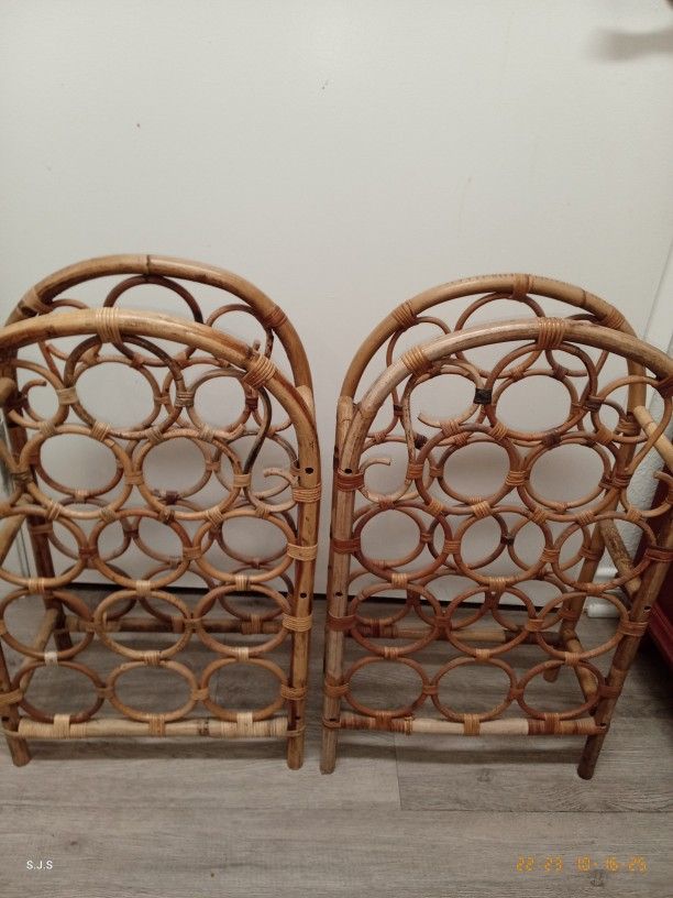Rattan Wine Racks