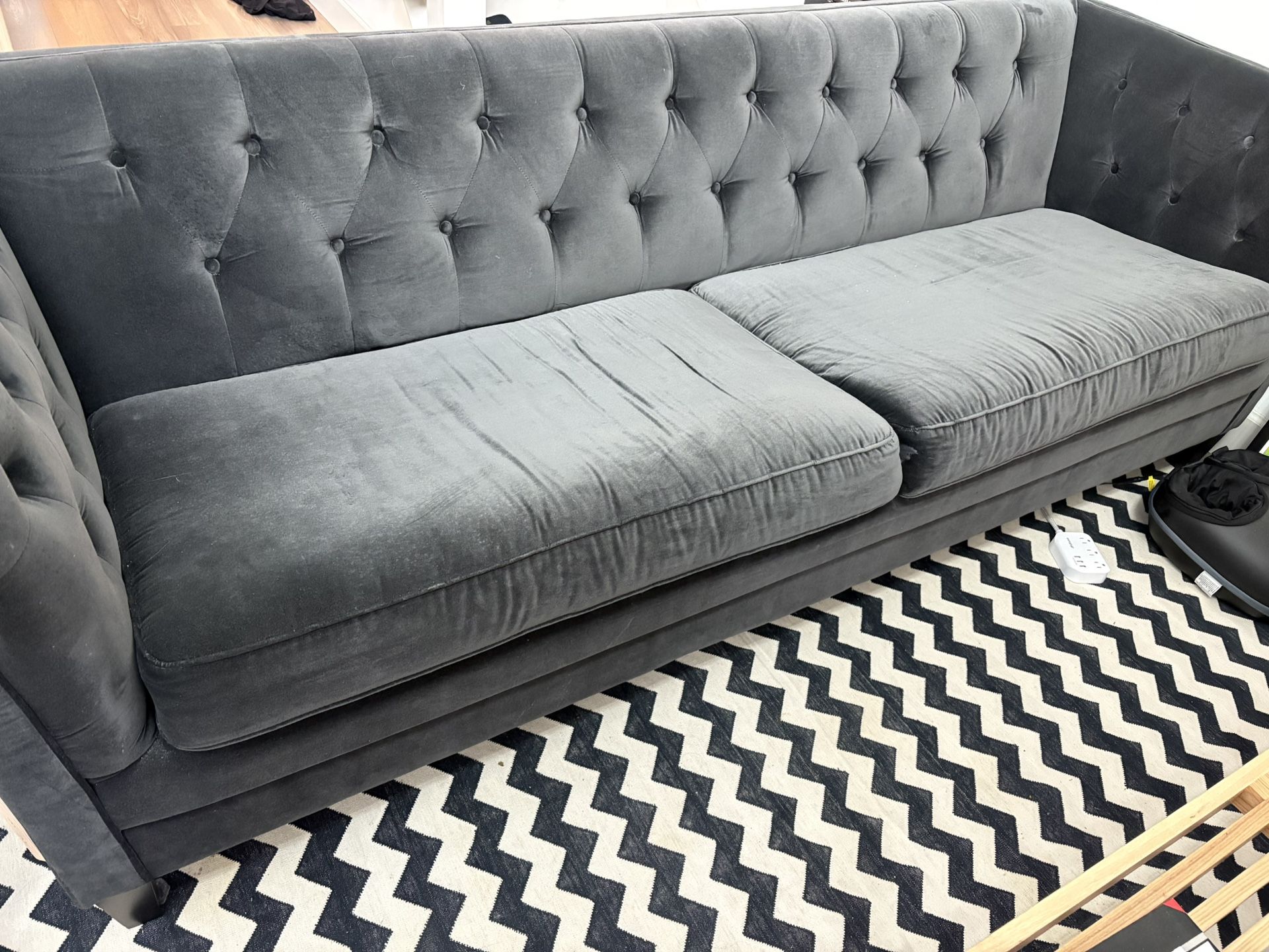 Velvet Couch