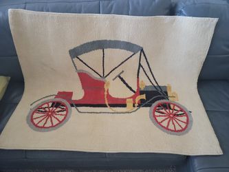 Karastan Vintage Buggy Rug 2616 2x10"x45" Happiness 100% Fine American Cotton