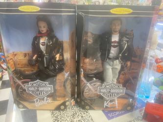 Harley Davidson Barbie And Ken 1998