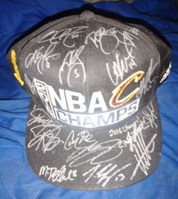2016 NBA Championship Hat Cleveland Cavaliers LeBron Kyrie Love 