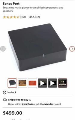 Sonos Port new in box