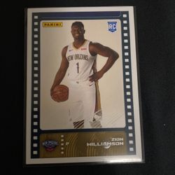 ZION WILLIAMSON RC Card Panini Basket Rare