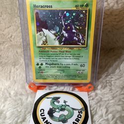 Holo Vintage Heracross 6/111